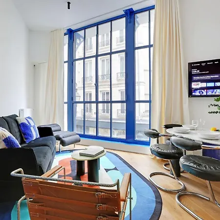 Appartamento Stylish Parisian Loft 1br6p - Sentier Center *